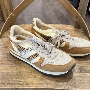Gola Tan and Brown Casual Sneakers
